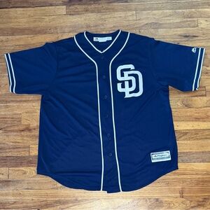 Majestic San Diego jersey #13. Dark Blue Sports Jersey